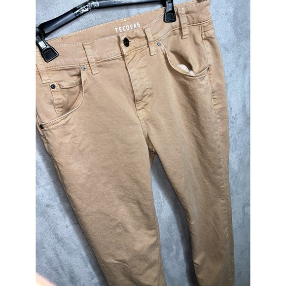 Tecovas Other - Tecovas Everyday Standard Jeans Mens 32x32 Sand Twill Tan Western Pants Stretch